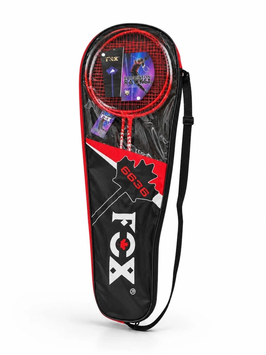 FOX 6636 badminton raketka komplekti — sifatli va yengil model. 2 ta raketka