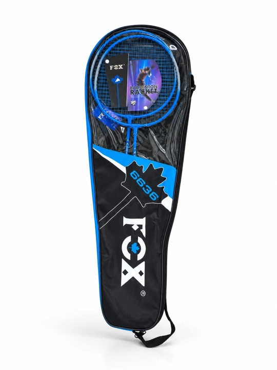 FOX 6636 badminton raketka komplekti — sifatli va yengil model. 2 ta raketka