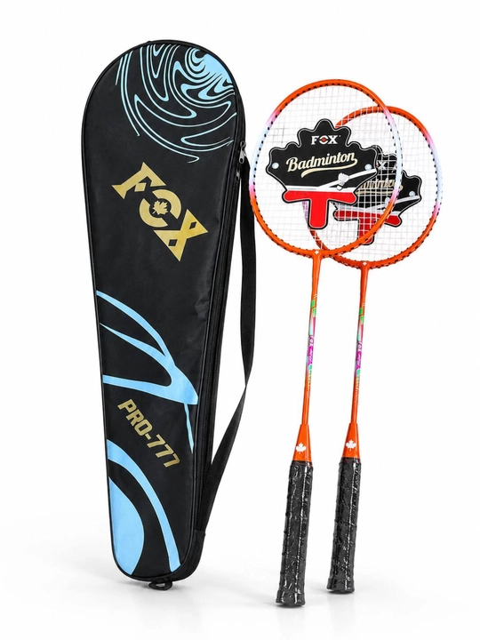 FOX PRO-777 badminton raketka komplekti — sport va faol dam olish uchun ideal tanlov
