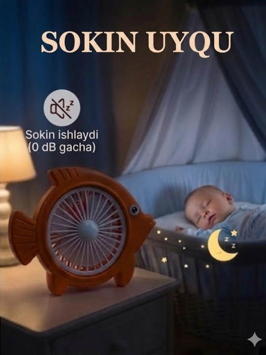Ventilyator. Akalon. kichkina ventilyator. mini-ventilyator. stol ventilyatori - 
