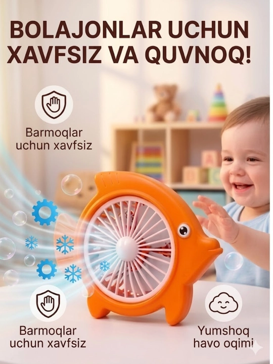 Ventilyator. Akalon. kichkina ventilyator. mini-ventilyator. stol ventilyatori