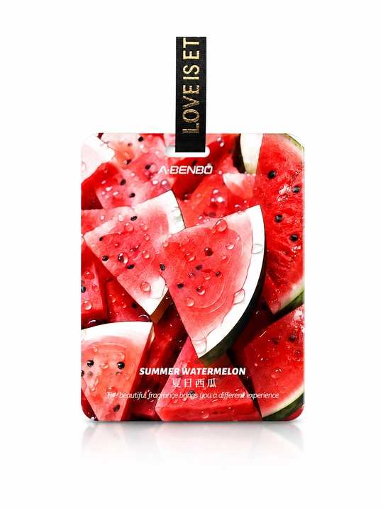 Подвесной ароматизатор для авто и дома, фруктовый аромат, 3 аромата - 