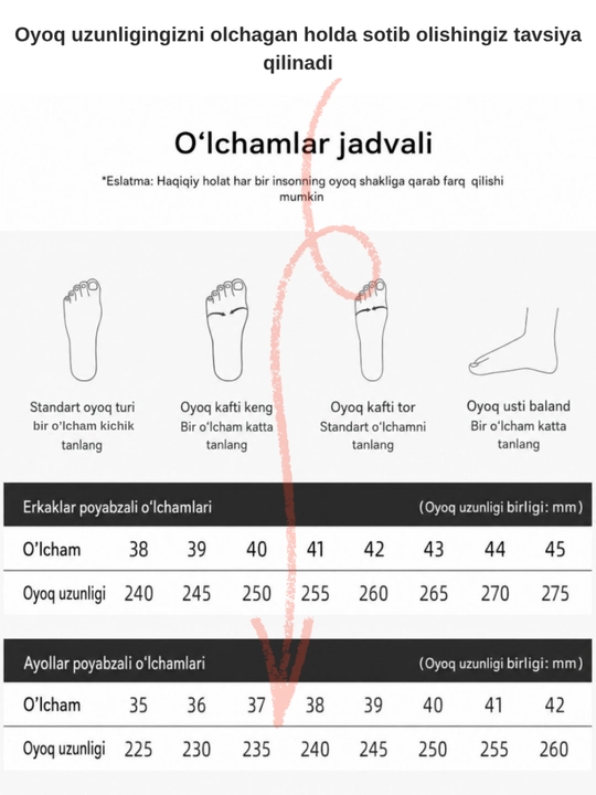 Ayollar uchun sliponlar yozgi, havo o'tkazuvchan, o'lchamlari 36-42, 4xil rangda