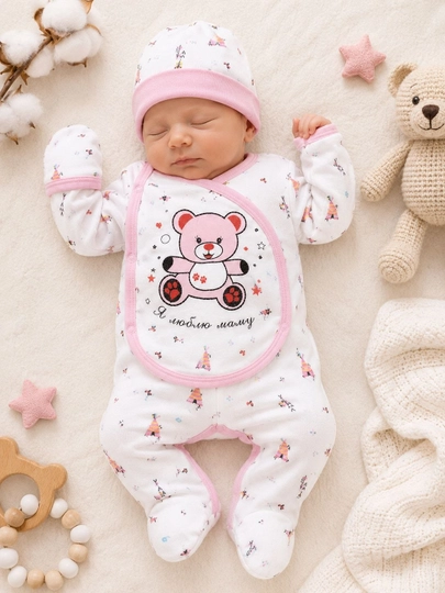 Одежда для новорожденных, боди, комплект для малыша, newborn set, подарок