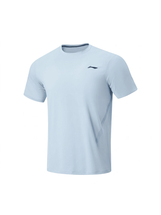 Мужская спортивная футболка Li-Ning ATSW161 с технологией AT DRY, игровая, для бадминтона - 