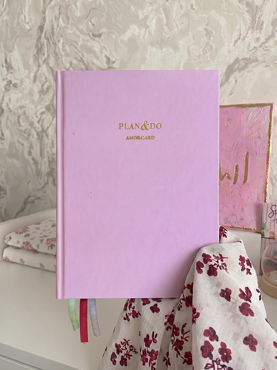 Bloknot, A5 formatdagi planer, qaydlar uchun bloknot, kundalik, estetik, 200 varaq
