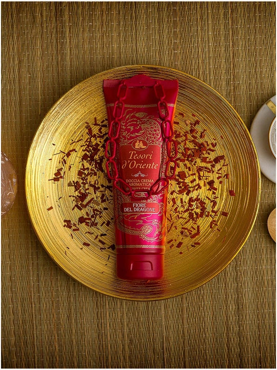 Dush uchun krem gel tesori d' oriente fiore del dragone ajdar guli 250 ml