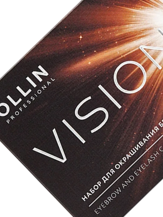 OLLIN Professional/ VISION НАБОР для окрашивания бровей и ресниц (Холодно-коричневый)