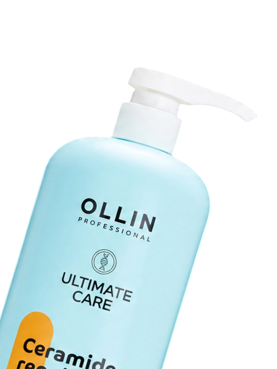 OLLIN Professional/ ULTIMATE CARE Восстанавливающий шампунь для волос с церамидами 1000мл