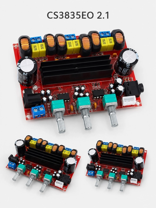 CS3835EO Аудиосистема 2.1: 2 × 60W стерео + 60W сабвуфер усилитель с выходом на сабвуфер