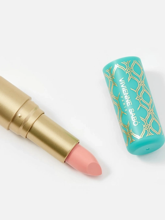 Vivienne Sabo Balm Fantaisie lablar uchun bo'yog'-balzam, ton 02 och bej, 4 gr