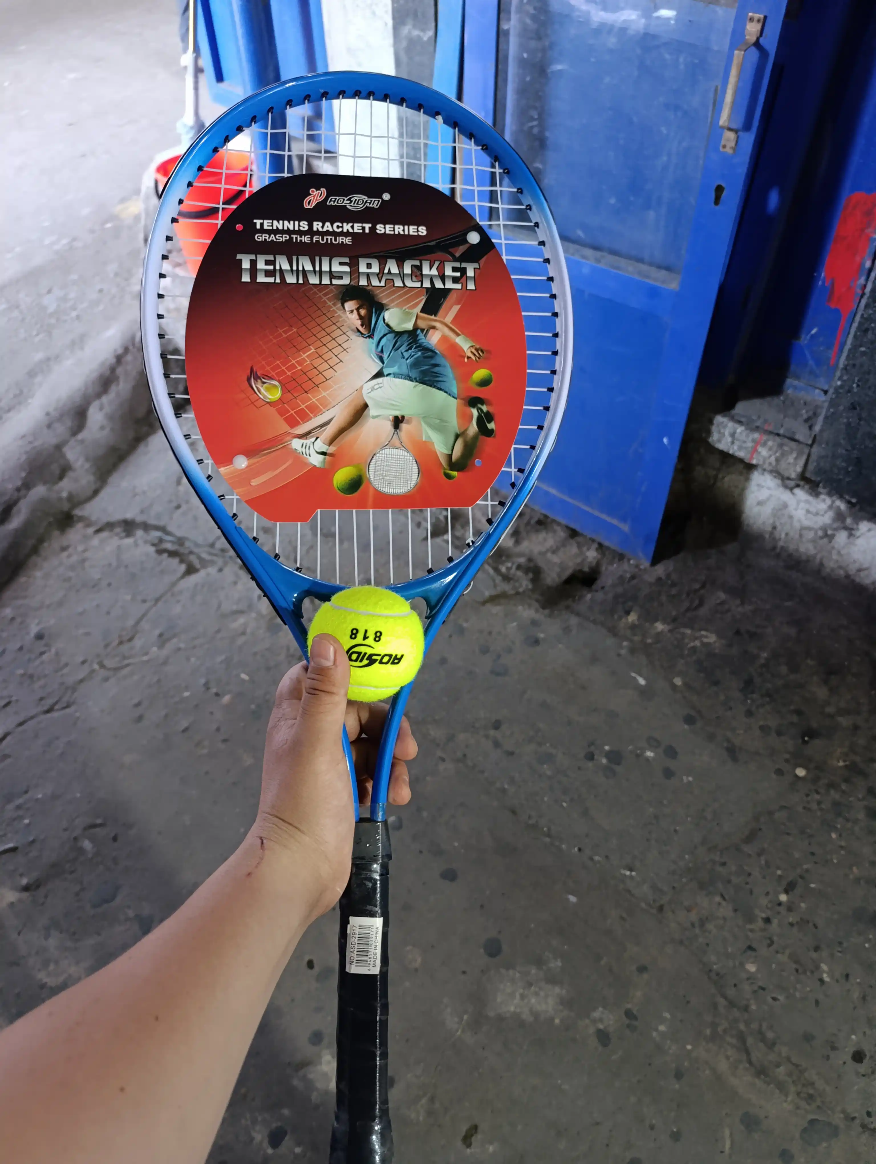 Professional tennis raketka to‘plami | 1 raketka + 1 koptok + chexol | boshlovchilar uchun
