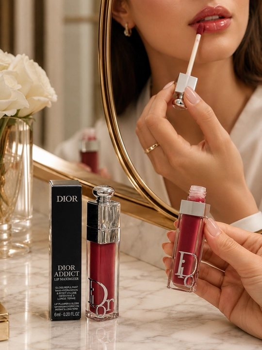 Масло-блеск для губ Dior Addict Lip Glow Oil 009 Intense Rosewood насыщенный оттенок