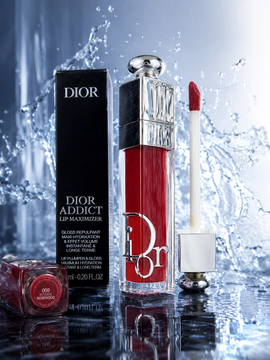 Масло-блеск для губ Dior Addict Lip Glow Oil 009 Intense Rosewood насыщенный оттенок