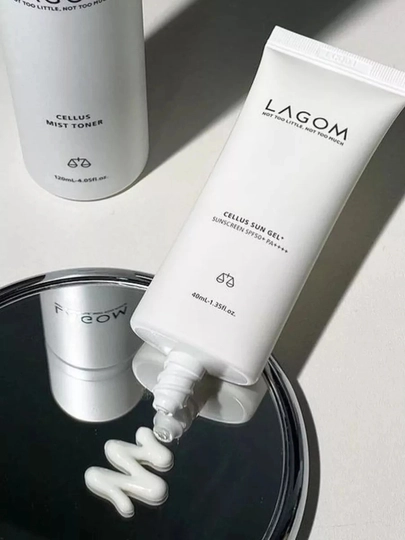 Крем-гель Cellus Sun Gel+ Sunscreen SPF50+ PA++++ от LAGOM, 40 мл