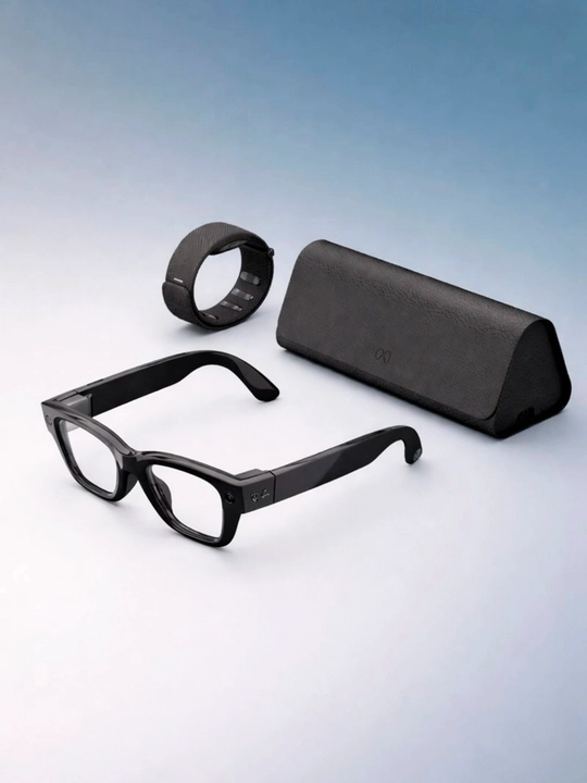 Ray-Ban Meta Display Smart ko'zoynaklari bilaguzuk va zaryadlovchi qutisi bilan