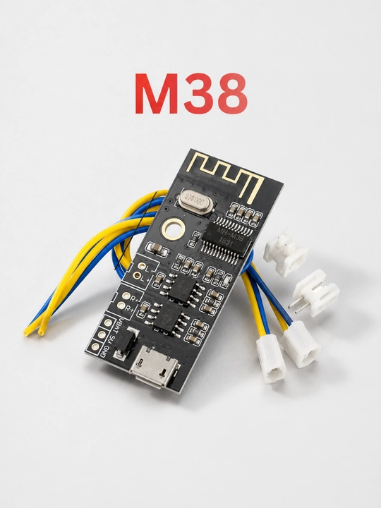 Bluetooth 4.2 MP3 декодер модуль M18/M28/M38, стерео, USB/литиевое питание