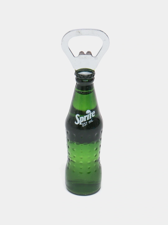 Dekorativ muzlatgich magnitli Cola, Fanta va Sprite butilkalari uchun mini ochgich - 