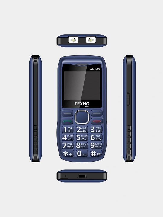 Кнопочный телефон Texnomax 023 Pro - 
