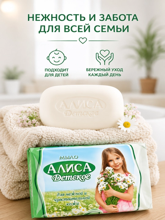 Детское мыло Свобода Алиса, 150 г