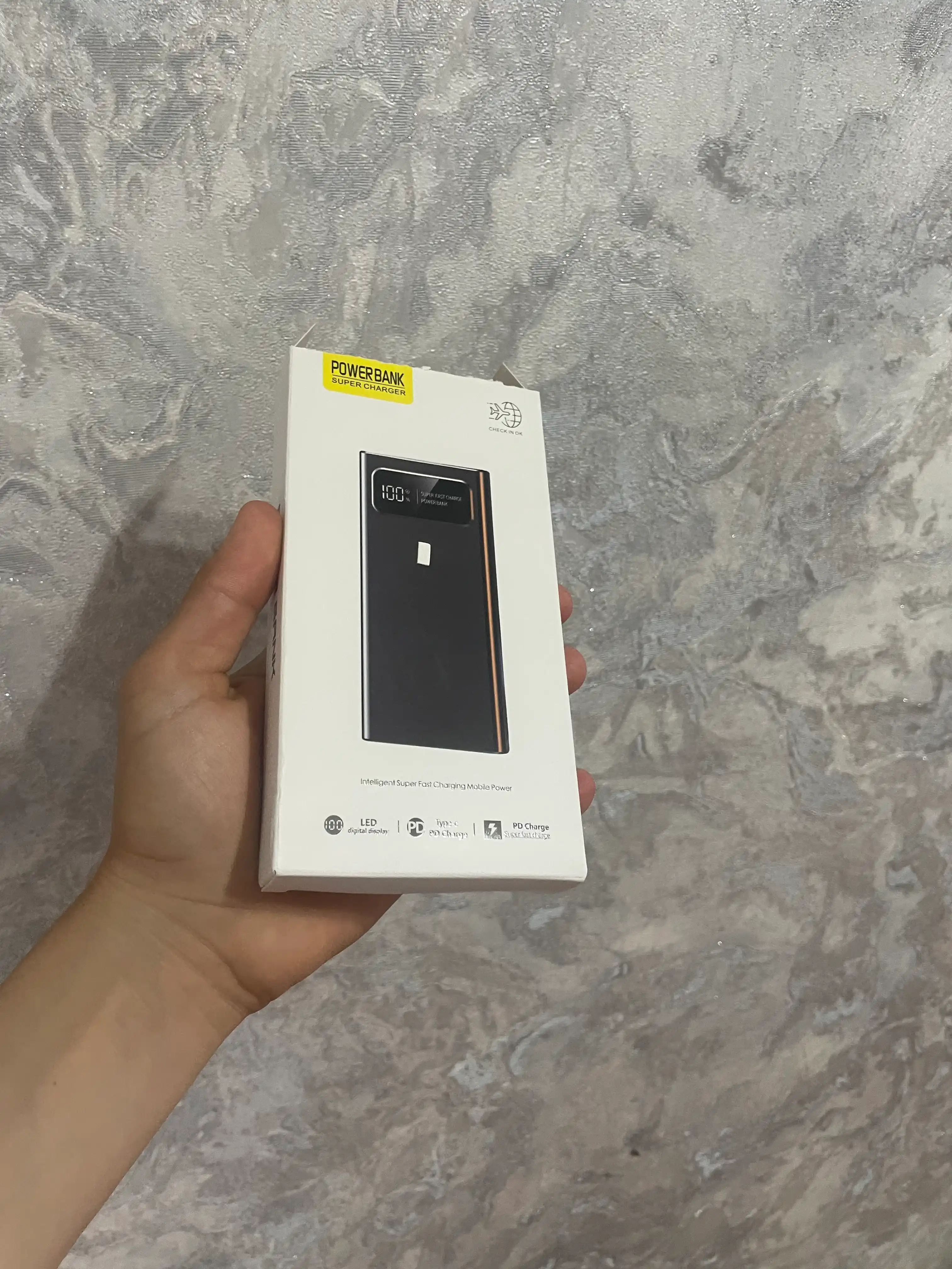 Внешний аккумулятор Power Bank, 66-22.5W, 20000mA, с быстрой зарядкой, 22.5w