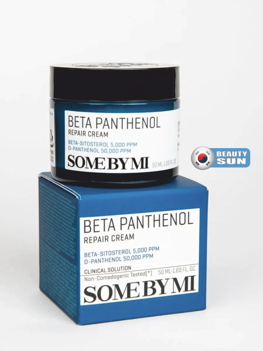 Beta pantenol va probiyotikli krem, SOME BY MI, beta pantenolni tiklovchi krem, ​​50 ml