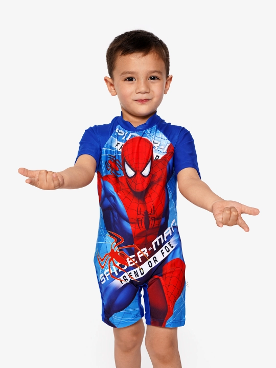 Oʻgʻil bola choʻmilish kiyimi, kombinezon, Oʻrgimchak odam, Supermen, Batman, plavka suvga