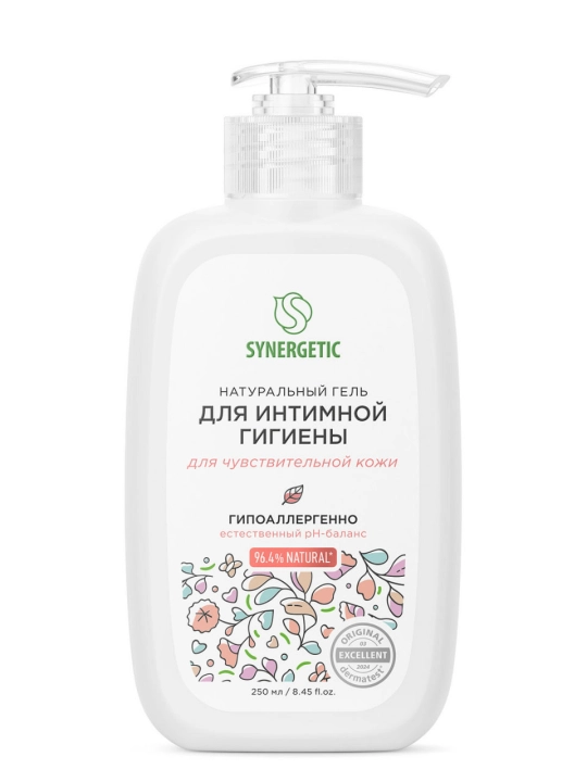 Гель для интимной гигиены SYNERGETIC для чувствительной кожи  250 мл