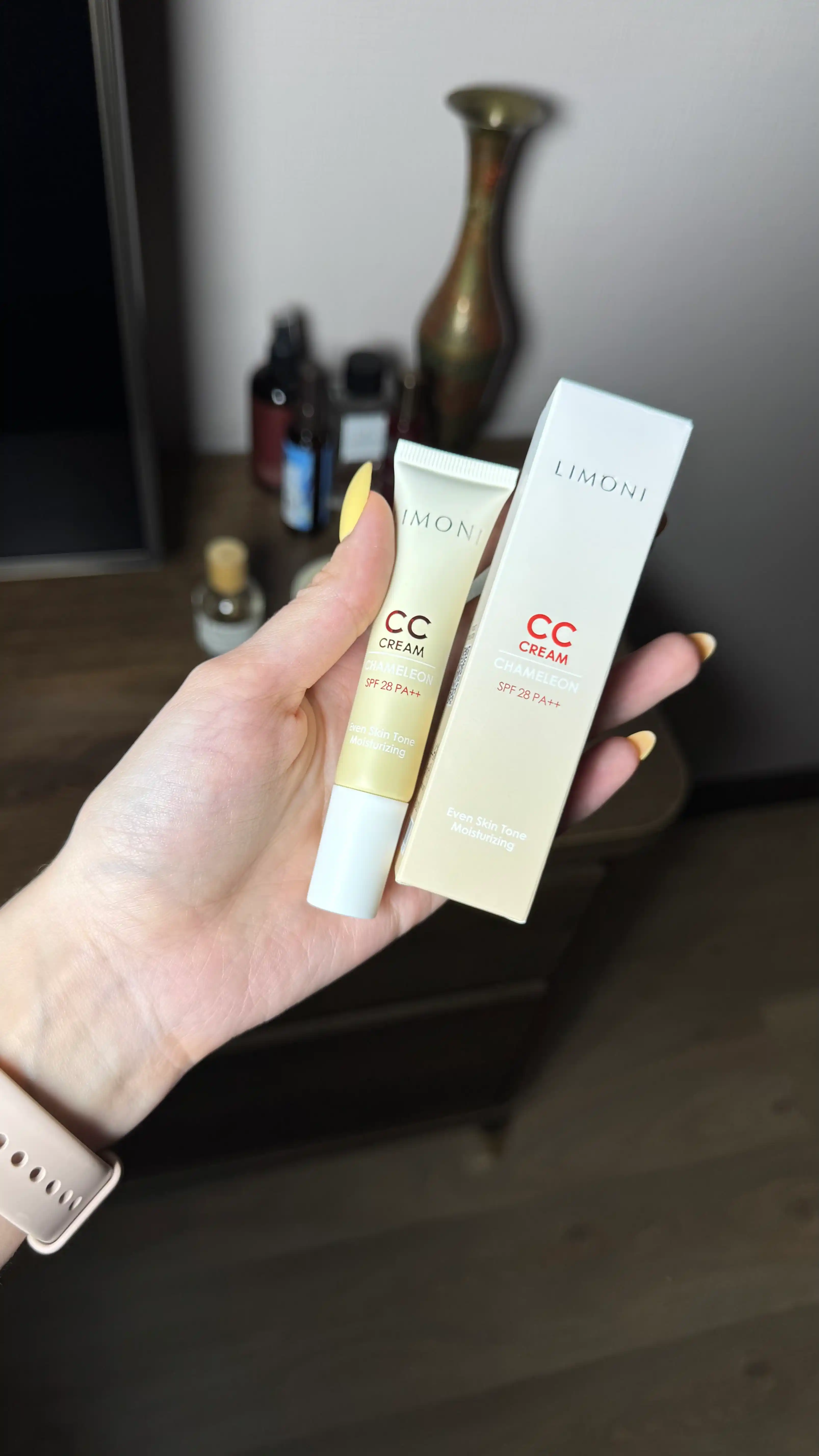 LIMONI SS CC Cream Chameleon to‘g‘rilaydigan yuz kremi, 15 ml