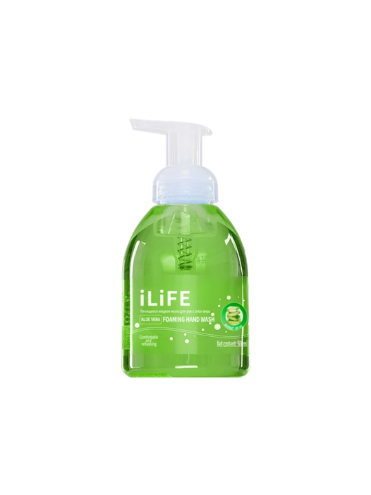 ILIFE Suyuq ko'pikli qo'l sovuni, aloe vera qo'shilgan 500 ml