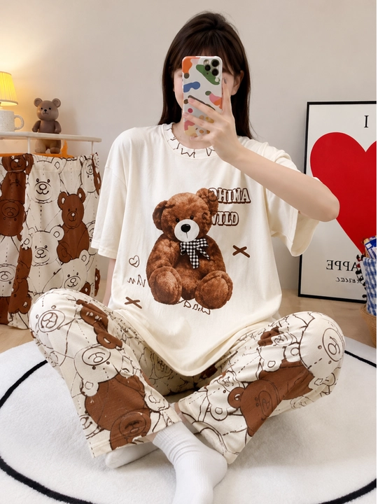 Pijama 3 talik standart  razmer 44-52 - 
