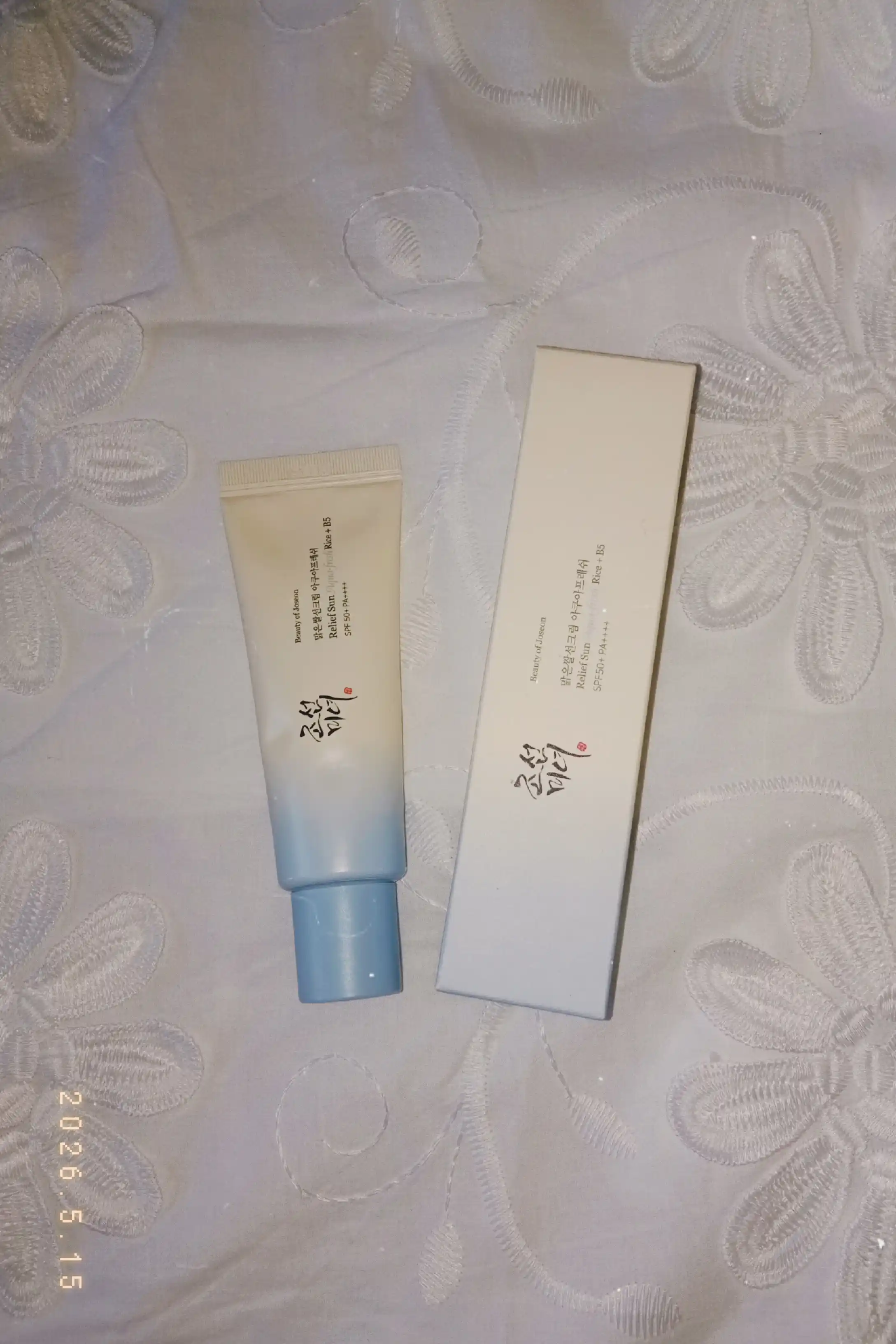 Beauty of Joseon SPF50+ quyoshdan himoya kremlari Rice + B5 va Rice + Probiotics