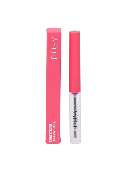 Pusy Super Brow Fix pushti qopqoqli qosh fiksator geli, 5 ml