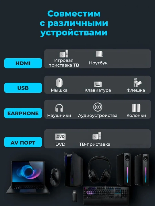 Проектор мультимедийный XNANO X1 Android 9.0, Wi-Fi, Full HD 1080P, домашний кинотеатр