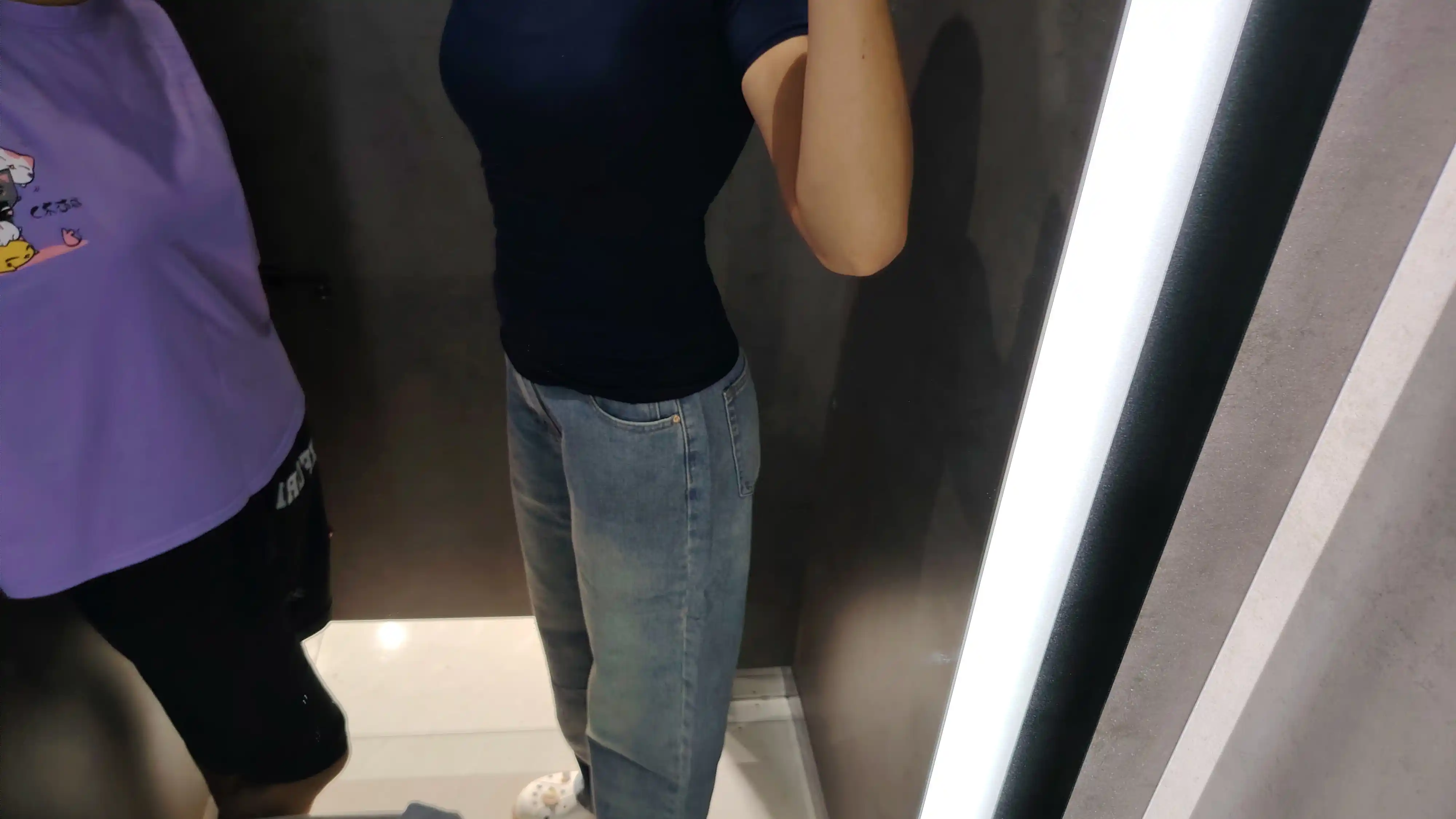 Ayollar baggy jinsi oversize Y2K, keng jinsi baland bel, moda keng shim paxta