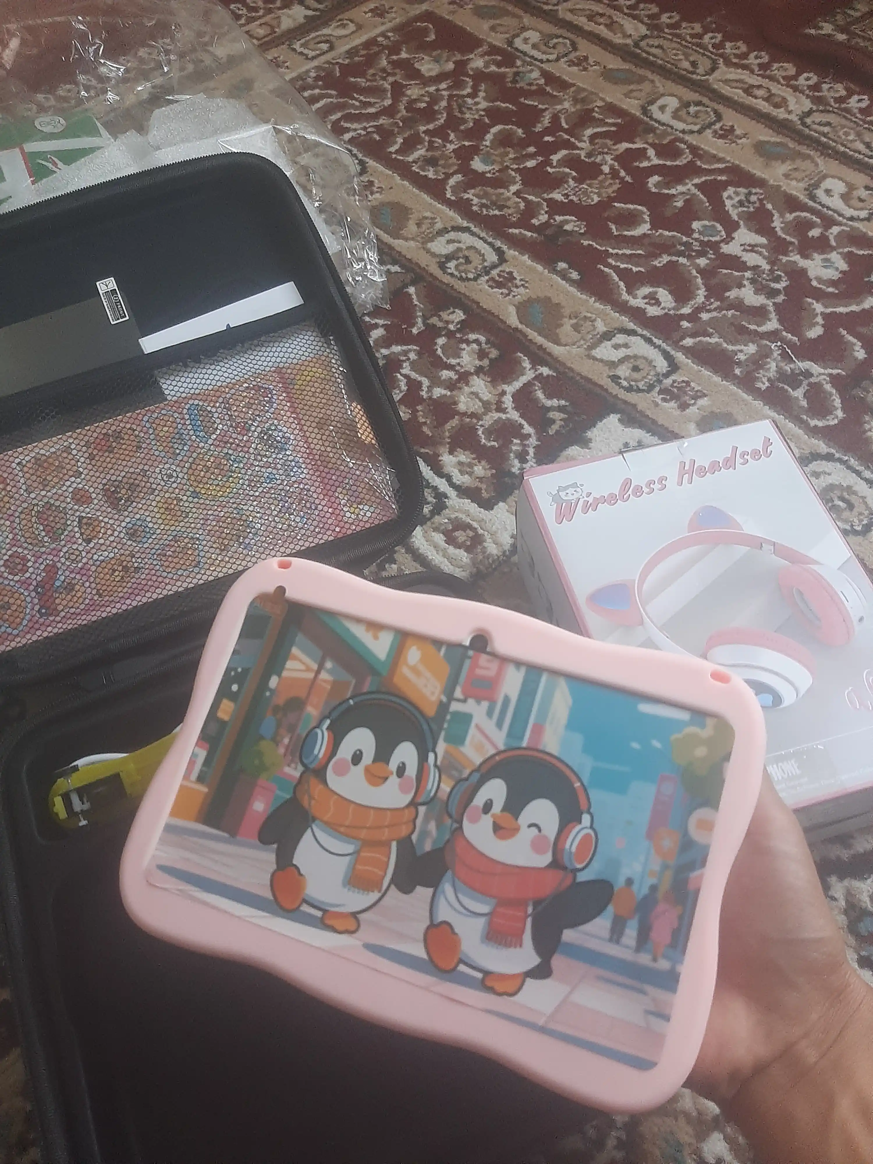 Bolalar plansheti —128Gb xotira, Android 15 Pad712, C1000 CHico