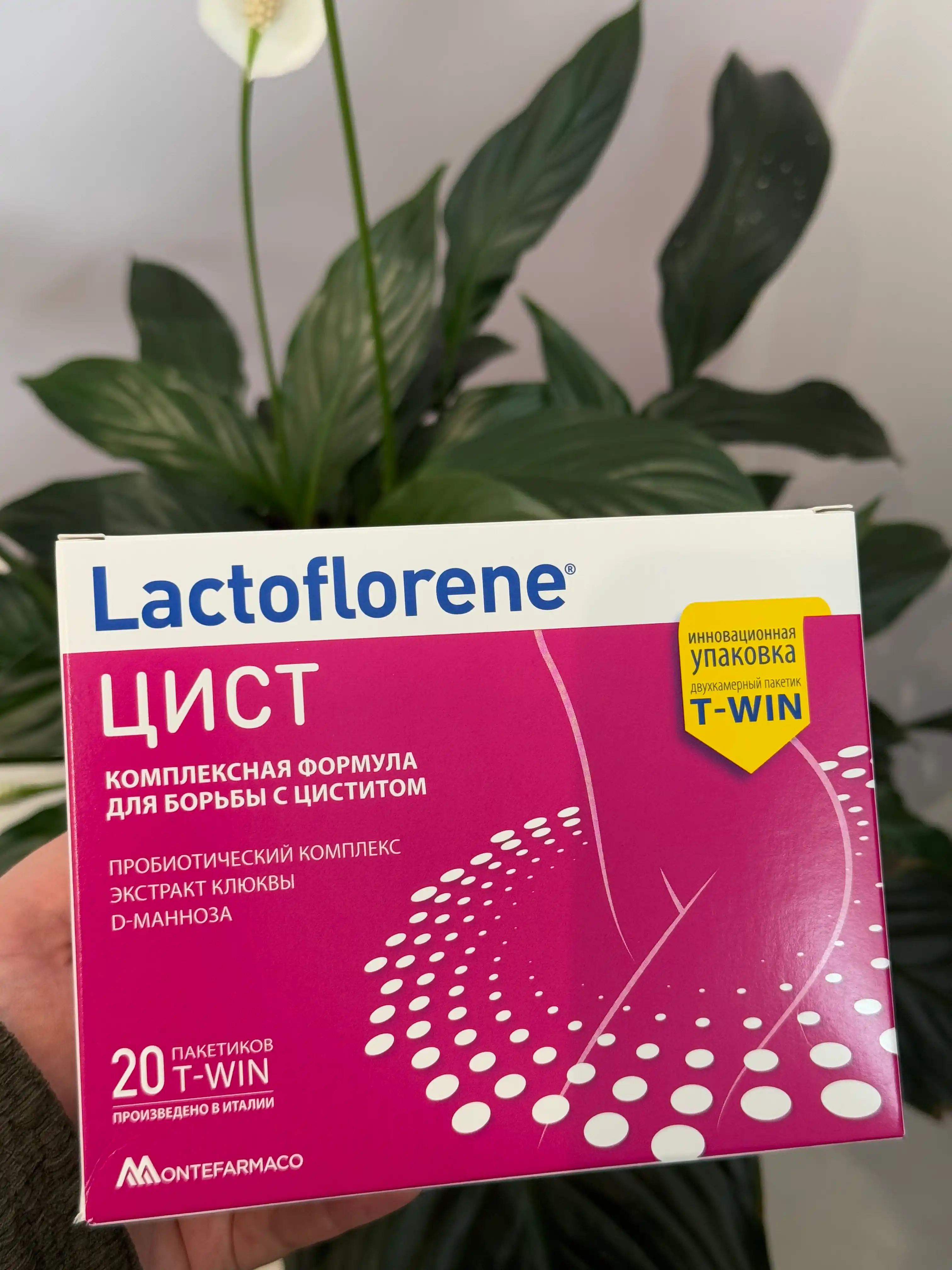 Lactoflorene® Цист - на защите мочевыводящих путей, 20 саше