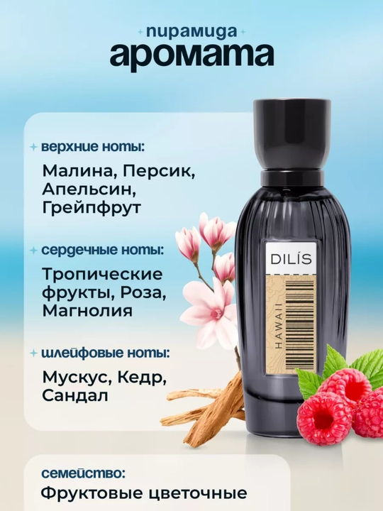 Ayollar uchun Essence of the World atir suvi, 60 ml, Dilis