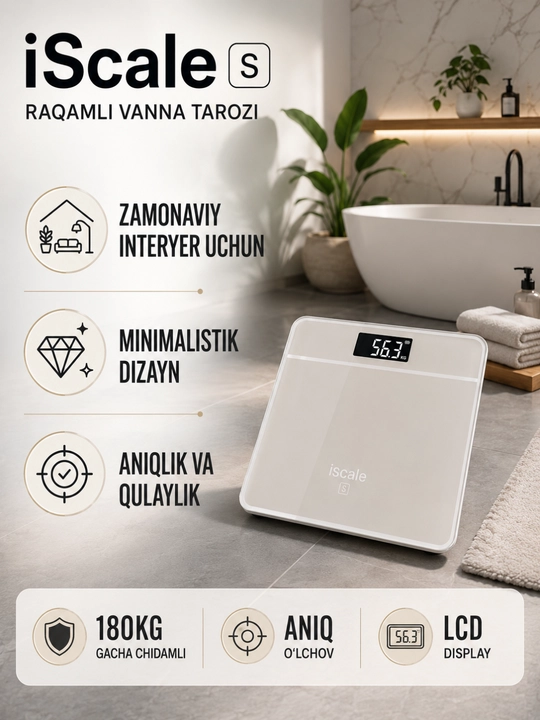 Tana Vazni O‘lchagich Smart Tarozisi