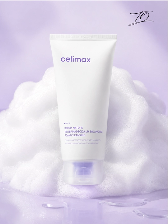 Celimax Centella va Madecassoside bilan pH muvozanatli yuz yuvish ko‘pigi