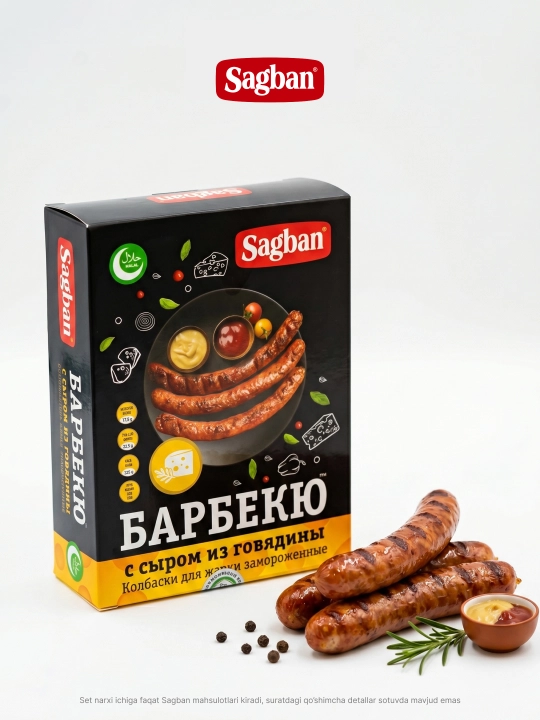Barbekyu va gril uchun Sagban "Mangal" kolbasalar to‘plami