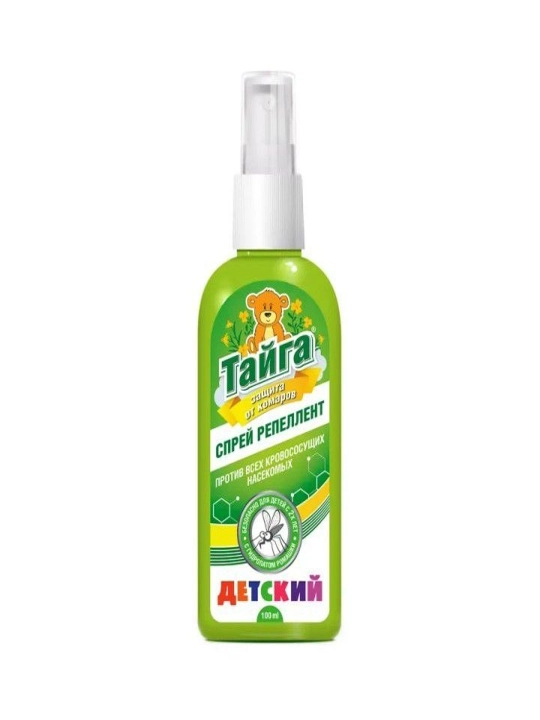 Bolalar uchun chivinlarga qarshi sprey, repelent, 100 ml