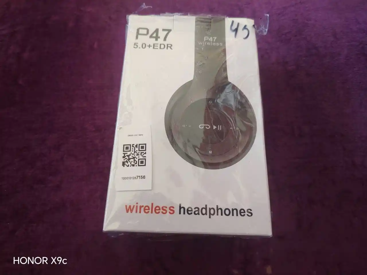Simsiz quloqchin P47 Bluetooth simsiz quloqliklari sifatli music tinglash uchun