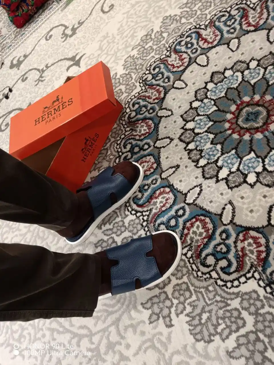 Мужские шлепанцы Hermes, Hermes для лета и весны, размеры 39-44