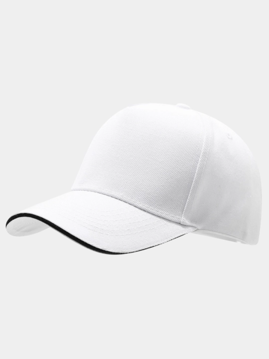 Zamonaviy unisex kepka beysbolka paxtali yozgi, o'lchami sozlanadigan, qopqoqli bosh kiyim
