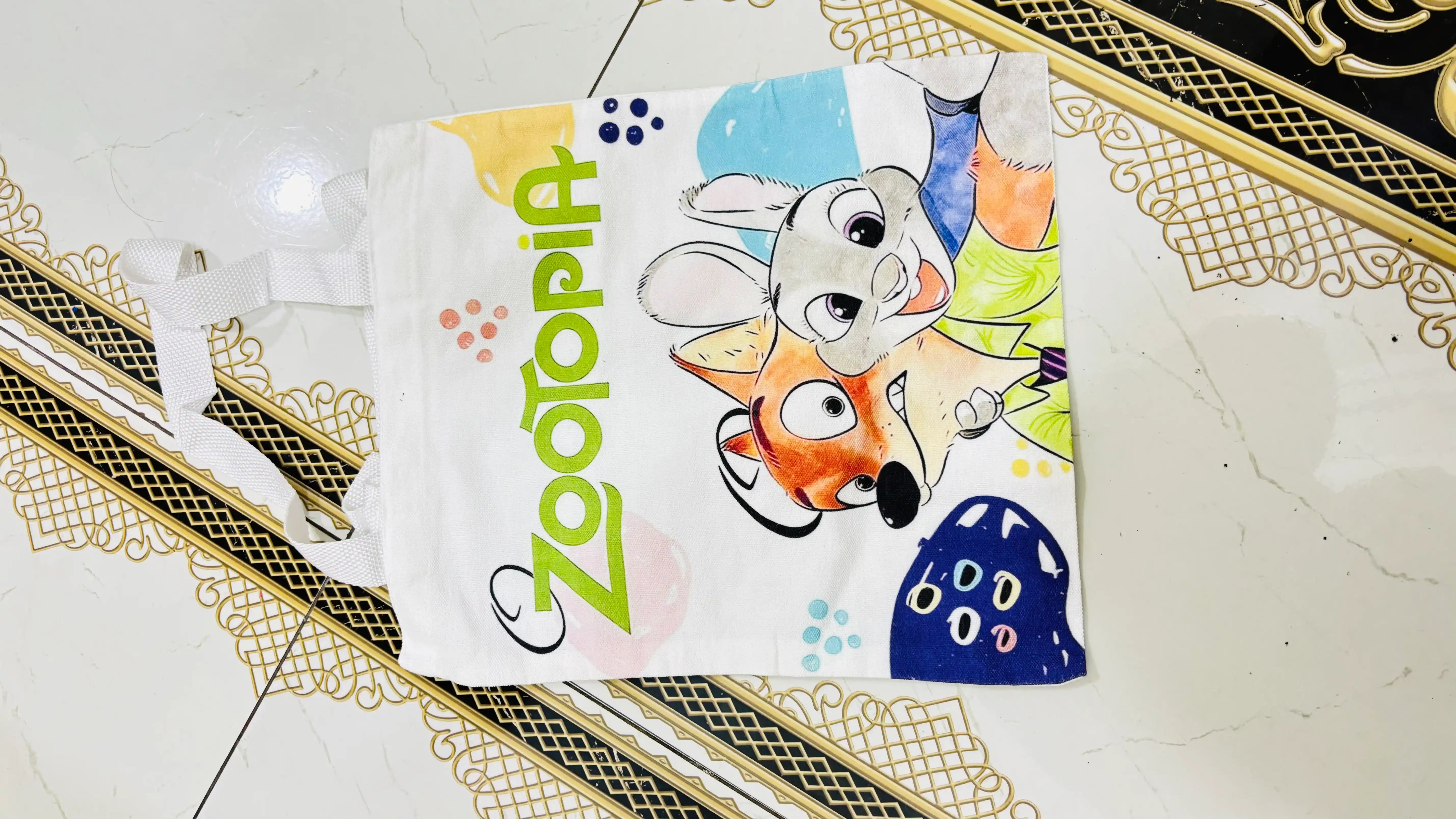 Shopper sumkasi, qiziqarli bosma naqshli qizlar sumkasi
