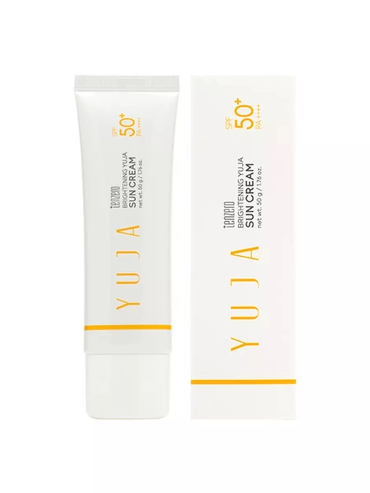 Quyoshdan himoyalovchi kremi yuz uchun tinchlantiruvchi SPF50+ PA++++, Tenzero, 50 g