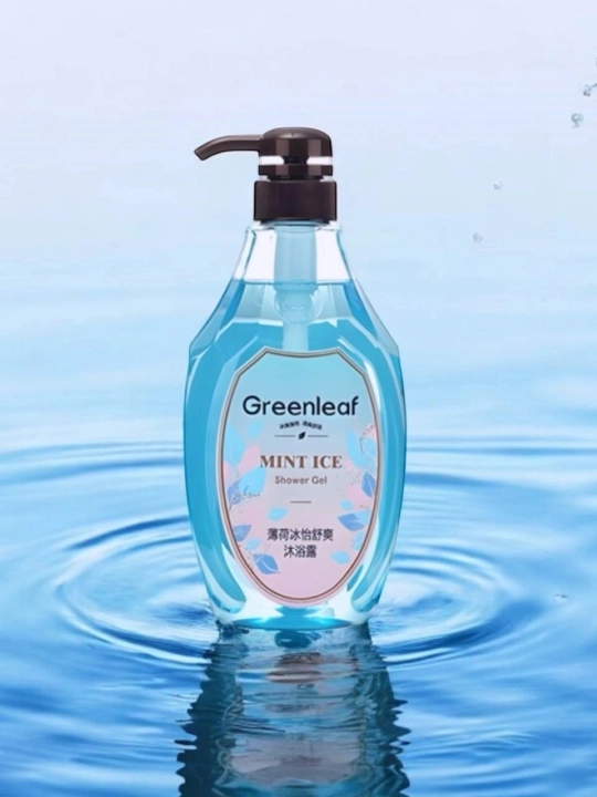 Гель для душа Greenleaf Mint Ice and Cherry Blossom, 580 мл