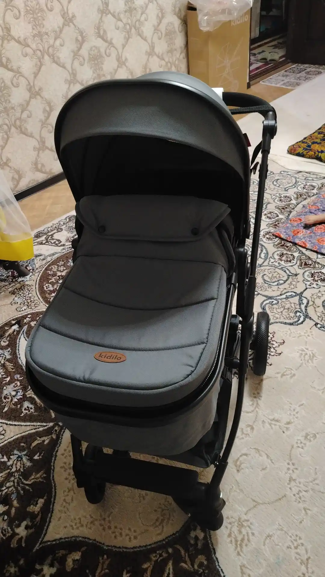 Коляска для детей KIDILO K-08 коляска c сумкой, 2 в 1, прогулочная