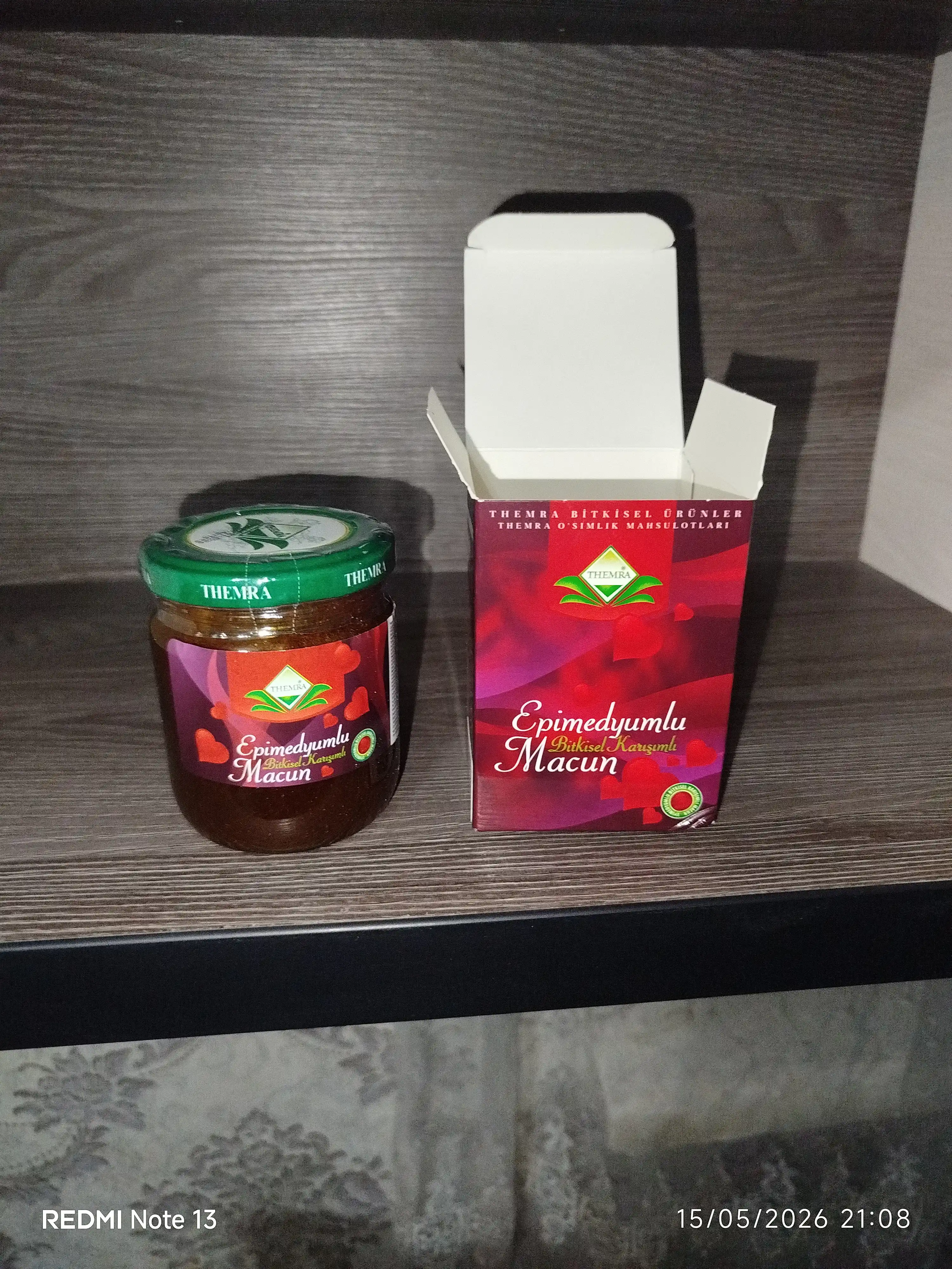 Themra Epimedyumlu macun, erkaklar va ayollar salomatligi uchun epimedium pastasi